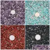 Jade 18 Colors Natural Crystal Mixed Stones Tumbled Chips Crushed Stone Healing Jewelry Making Home Decoration 866 B3 Drop Delivery Dhoqv