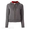 Designers Jackets de suéter de capuz feminino de alta qualidade com zíper feminino com capuz slim moletom Brands Tops Autumn da primavera e inverno cotonggz0