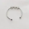 Mode Dames Ring Roestvrij Staal voor Sieraden Titanium Vrouwen Kraal Ringen Zilver Goud Verstelbare Kleur Groothandel