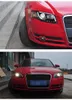 Для Audi A4 B7 светодиодные фар 2005-2008 Светодиодные фары дневные ходовые огни динамические аксессуары для индикатора раскола