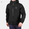 Manteaux pour hommes Veste de marque Arc''terys Designer Veste Vêtements Sl Hommes et léger imperméable Gtx Hard Case Jacket 21776 QS1A