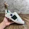 korting Vrijetijdsschoenen Ontwerper Sneaker Vrijetijdsschoenen Lage top Italië Merk Ace Strepen Schoen Wandelen Sporttrainers Chaussures Pour Hommes met doos maat 35-46