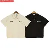 DQ0L Men's t Shirt 2023 New Fashion Brand Rhude x Mclaren Co Us Alphabet Embroidery Sport Casual Polo Pullover