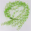 Decorative Flowers Arrival Green Willow Wall Hanging Vine Plant Rattan For Event Wedding Home Living Decor