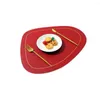 Tafelmatten Placemat Non-Slip Dining Cup Convenience Bowl Mat Home Desktop Decoratie 45 36,5 cm isolatie zacht