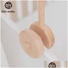 Mobiler# Lets Make Baby Wood Bell Bell Bracket Mobile Hanging Rattles Toy Hanger Crib Wood Holder Arm 211021 Drop Delivery Kids Mat DHHF9