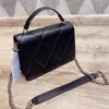 Designer schoudertassen y-shape klassieke beroemde handtas echte lederen handtassen luxe portemonnee dames crossbody tas bakken