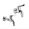 Torneiras de cozinha G1/2 Brass Single Cold 4 '/6' Máquina de lavar torneira Torneira de torneira espessante Montagem de parede Piscina TAP BOLCONY