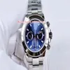 Orologi da polso Cosmograph a 4 colori 116509 116500 116520 40 mm in acciaio inossidabile senza cronografo 2813 movimento automatico orologio da uomo270H