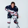 Мэтью Вуд Uconn Hockey Jersey Райан Тверберг Джейк Вейе Арсений Сергеев Мэтт Паскуале Адам Доу Логан Тернесс Сшитые на заказ трикотажные изделия Uconn Huskies