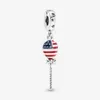 Star Stripe Balloon Charm Armband Pendant Women Designer Jewelry Diy Fit Pandora Armband