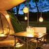 Garden Decoraties Zonnee Lichten Outdoor Hanging Lantern Crackle Glass Ball 20Led waterdichte decor voor tuin/patio/gazon/vakantie