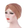 Roupas étnicas Mulheres Hijab Caps Muslim Elastic Interior Hijabs Índia Islã Arábico Moda Moda Hat de Turro Musulman Femme Wrap Beanie Bonnet