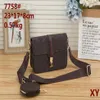 Moda kadın tarzı çanta çantalar debriyaj çantaları kahverengi ekose omuz crossbody çanta bayan messenger zinciri deri 7758# 23x17251d