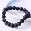 Beaded 8Mm Strand Unisex Natural Stone Round Beads Bracelet Fashion Classic Elastic Malachite Turquoise Crystal Bangle Bracelets Han Dh0Tw