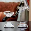 Candle Holders Modern Crystal Transparent Glass Candlestick Centros De Mesa Para Boda Home Decor Wedding Centerpieces For Tables