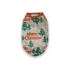 Abbigliamento per cani Abito per albero di Natale Abbigliamento per animali domestici Stampa per vacanze Vestiti per cani Gatto Piccolo carino sottile estate verde Moda ragazzo Yorkshire mascotte