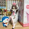 Dekompresyon Oyuncak 13 cm Sanal Idol Anime Figürü A.I.Channel Oturan Aksiyon Figürü PVC Preslenmiş Erişte Süsler Yetişkin Modeli Bebek Koleksiyonu