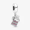 silver love women charms bracelets DIY fit Pandora Pendant bracelet designer jewelry