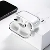 Para AirPods Pro 2 Air Pods Airpod Ear Earphones 3 Solid Silicone Chefe Cap￩u de fone de ouvido Apple Wireless fones de ouvido Carregando Caixa de choque 3ﾺ Caso 2ﾺ