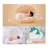 Keepsakes Born Pography Prop Baby Props Iron Shell Po Studio Accessori Set For Posing Shoot 220122 Drop Delivery Kids Maternity Dhyp2