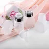 Storage Bottles 250ml Plastic Refillable Bottle Press Pumping Nail Polish Remover Pump Split Cleaner Alcohol Makeup