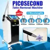 Picosecond Nd Yag Laser Machine Tattoo Scars Eyeine Freckle Freckle Remment Usuń q Przełączane skórę odmładzanie pionowe Salon Sprzęt do użytku domowego
