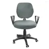 Chair Covers Spandex Elastic Office Cover Removable Stretch Computer Chairs Seat