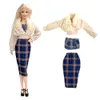 Giocattolo di decompressione NOVITÀ 1x Gonna moda per bambola 1/6 Abiti casual Maglia Camicia Pantaloni Abito Accessori per casa delle bambole Vestiti per Barbie Doll JJ