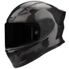 Motosiklet kaskları karbon fiber kask yarışı tam yüz kapakete casco moto karbonfiber ATV off-road motosiklet