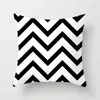 Pillow Black And White Geometric Decorative Pillowcases Throw Case Striped Cover Funda Cojines