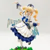 Giocattolo di decompressione 20 cm Genshin Impact Barbara Figura anime Genshin Impact Lumine Action Figure Viaggiatore/Etere/Venti Figurine da collezione Do