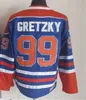 Wayne Gretzky Edmonton Vintage Hockey Jerseys 11 Mark Messier 30 Bill Ranford 7 Paul Coffey 89 Sam Gagner 17 Jari Kurri 31 Grant Fuhr Stitched CCM Retro Uniforms Men