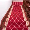Tapis 13 pièces de tapis de marche d'escalier nordique antidérapant en bois massif sans colle auto-adhésif maison tapis d'angle complet 24X65cm