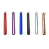 Cool Colorful Smoking Cigar Tube Aluminum Portable Ring Dry Herb Tobacco Preroll Rolling Horn Cone Cigarette Holder Stash Case Storage Seal Pill Box Jars