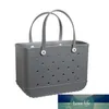 Waterproof Woman Large Eva Tote Shopping Basket Bags Washable Beach Silicone Bog Bag Purse Eco Jelly Candy Lady Handbags269h