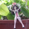 Jouet de décompression 13 cm Virtual Idol Anime Figure A.I.Channel assis figurine PVC nouilles pressées ornements modèle adulte poupée Collection version la plus élevée.