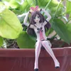 Dekompresyon oyuncak 13cm sanal idol anime Şekil A.I. Kanal oturma aksiyon figürü pvc preslenmiş erişte süslemeleri yetişkin model bebek koleksiyonu en yüksek versiyon.