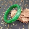 Bangle A Class Natural Genuine HeTian Jade Bracelet Hand Carved Hollow-out Chinese Traditional Artwork Relief Bangles For Adult Kids