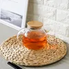 Table Mats 1PCS 18/25/30/35/38CM Round Placemat High Quality Woven Wicker Insulation Cup Mat Non-Slip Handmade