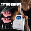 Itens de beleza 2024 4 em 1 532 755 1320 1064nm Remoção de tatuagem Laser Sobrancelha Máquina de pigmento Nd Yag portátil