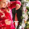 Juldekorationer 2022 Gonk Gnome Elf Santa Plush Doll Prydnad Xmas Tree Hanging Decor
