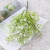 Dekorative Blumen Künstliche Babybreath-Blume Lebensechte Gypsophila Blumenarrangement Heimdekoration Hochzeit Ornament Brautstrauß Po