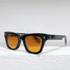 Солнцезащитные очки Dealan в квадратной ацетатной оправе в тонкой прямоугольной оправе «кошачий глаз», оригинальные классические дизайнерские брендовые очки с оригиналами
