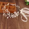 Headpieces HP07 Bloembruiloft Hoofdband Bridal Hair Accessories Rhinestone Tiara Headwar Comb Haarspelden sieraden