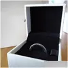 Band Rings Real 925 Sterling Sier CZ Diamond Ring med original Box Fit Pandora Br￶llopsengagemangsmycken f￶r kvinnor Drop Delivery DHTMD