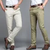 Męskie garnitury męskie spodnie bez żelaza sukienki biznesowe biuro Casual Social Men's Classic Pantalones Hombre