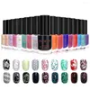 Nagellack 9,5 ml Two In One Art Stamping Pure Color Fluoreszenzperle für Lack