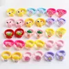 Accessori per capelli 10/40 Pz/lotto Bambino Sveglio Del Fumetto Della Ragazza Corde Elastiche Cravatte Ragazze Ponytail Holder Fascia Della Fascia