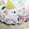 Opakowanie prezentów Kljuyp 34PCS Princess Mail Kolorowe cięcia kartonu do scrapbookingu Happy Planner/Card Making/Journaling Project 3